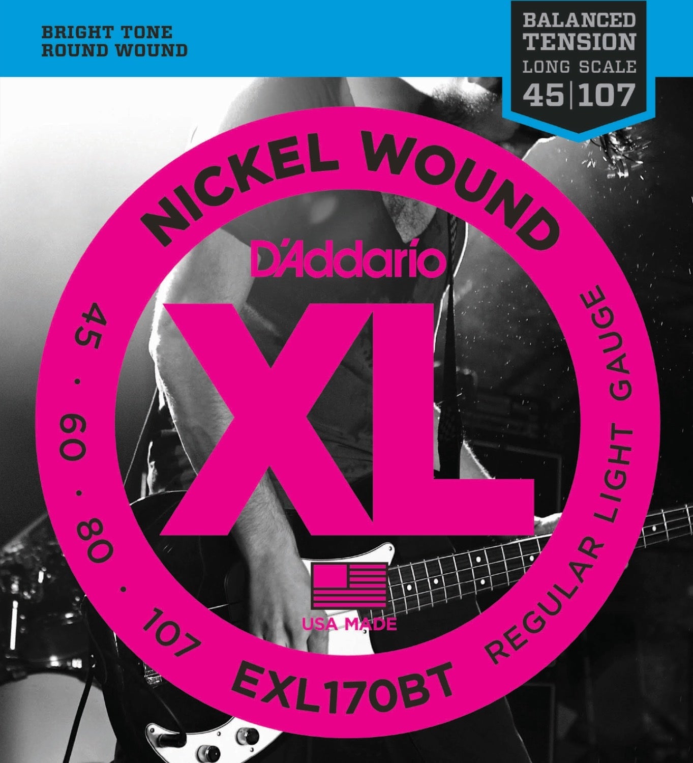 XL Prosteel - 4 strings set