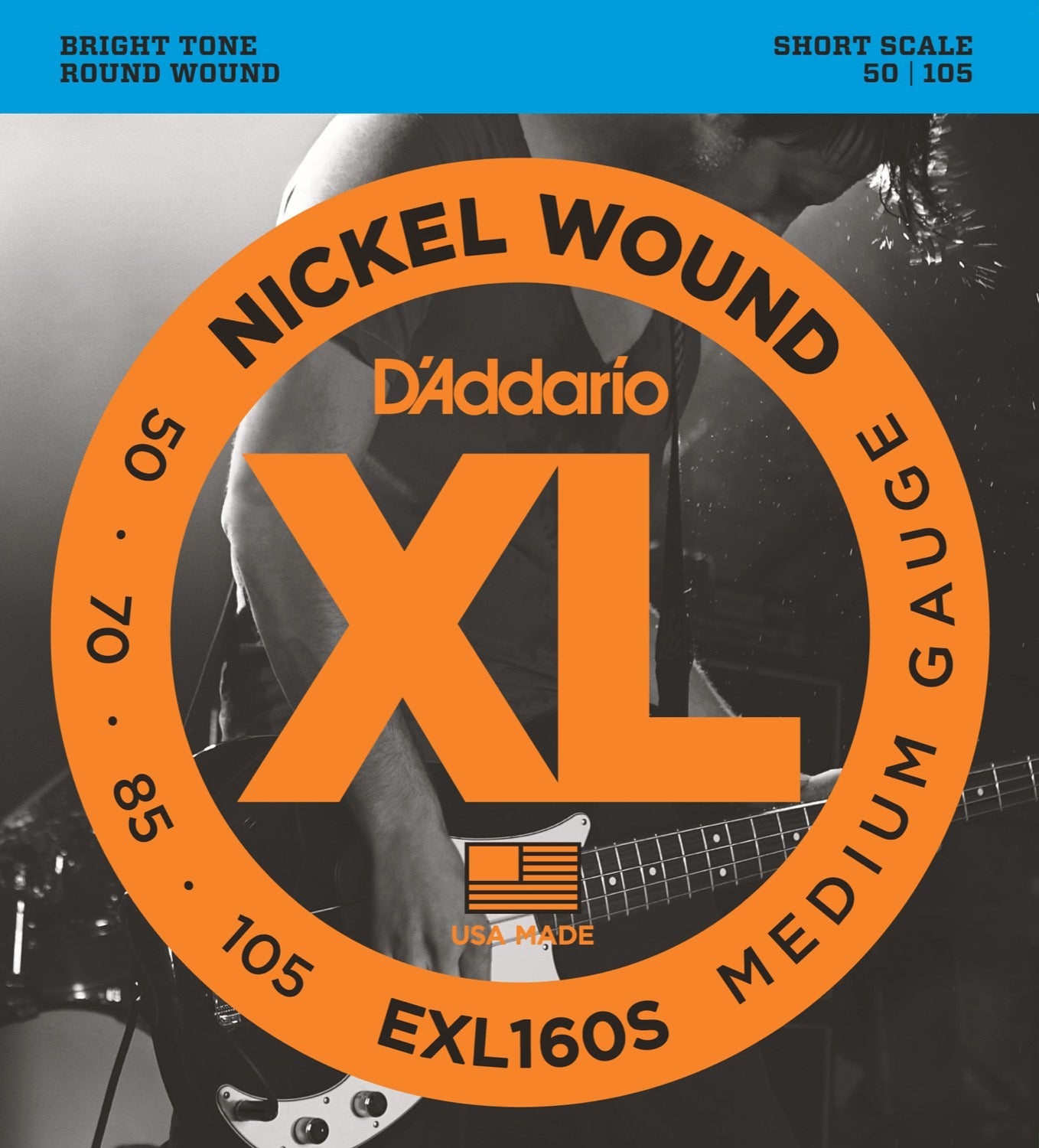 XL Nickel Wound - 4 string set - Long Scale
