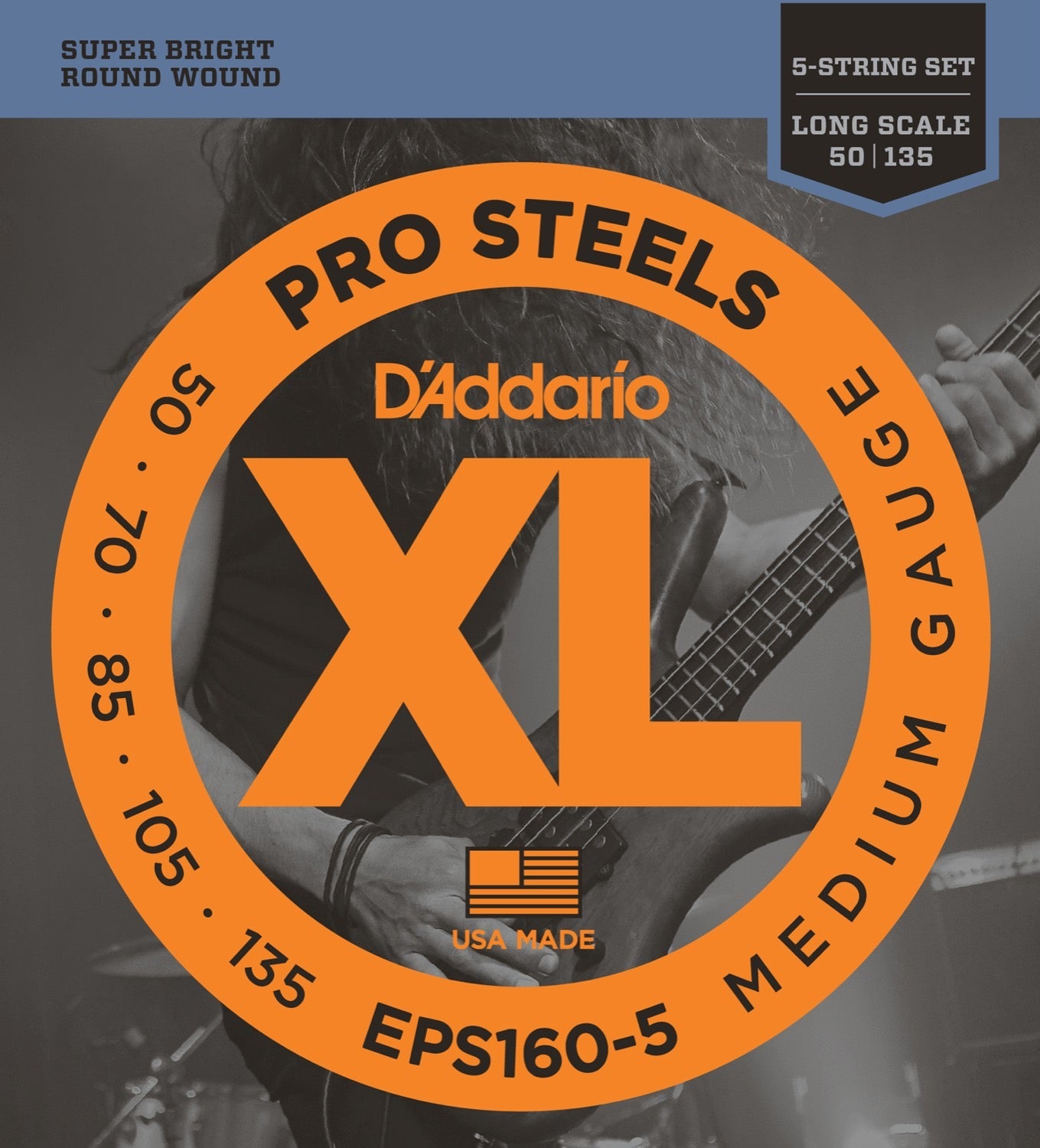 XL Prosteel - 5 strings set