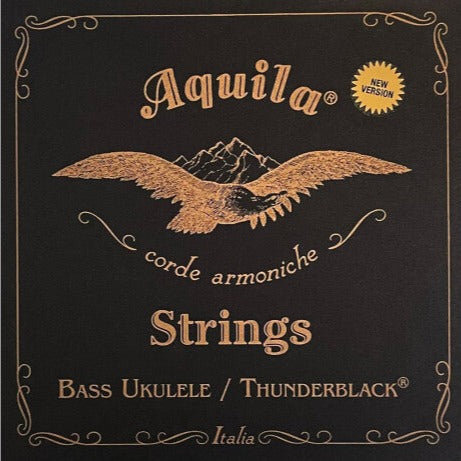 Aquila 140U - Thunderblack - 4 string set (from 18 to 21 inches)