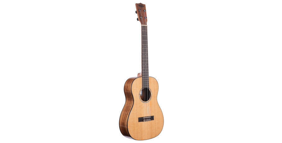 KALA KA-SCAC-B - Gloss Solid Cedar Top Acacia Baritone Ukulele, with Bag (UB-B)