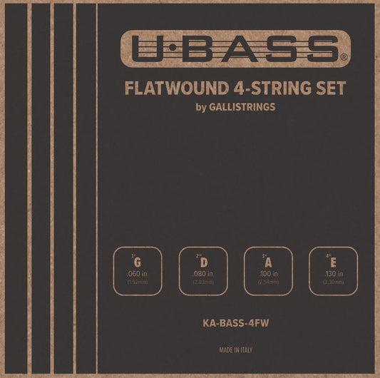 Flatwound - Strenger til ukulelebass