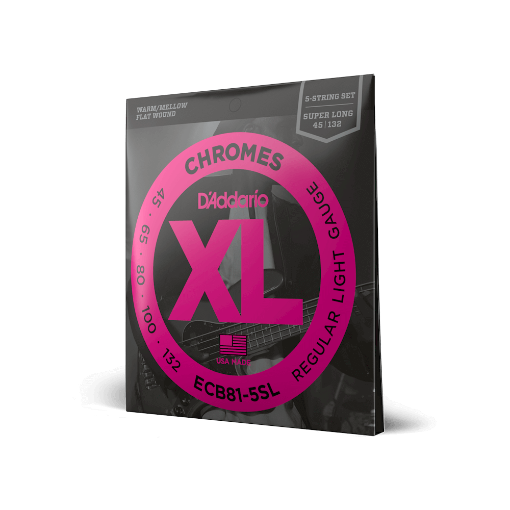 XL Chrome - 5 strings - Super Long Scale
