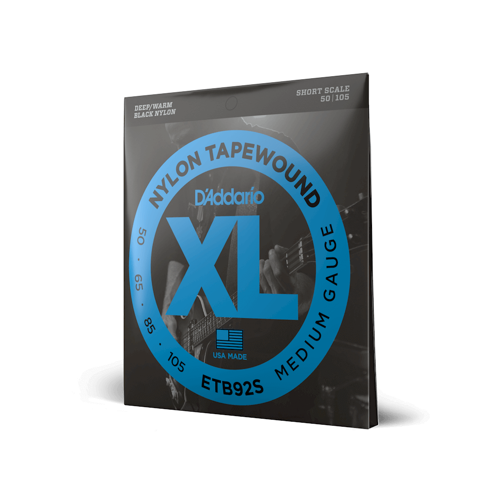 D'Addario - Nylon Tapewounds - Short Scale - 4 strings set