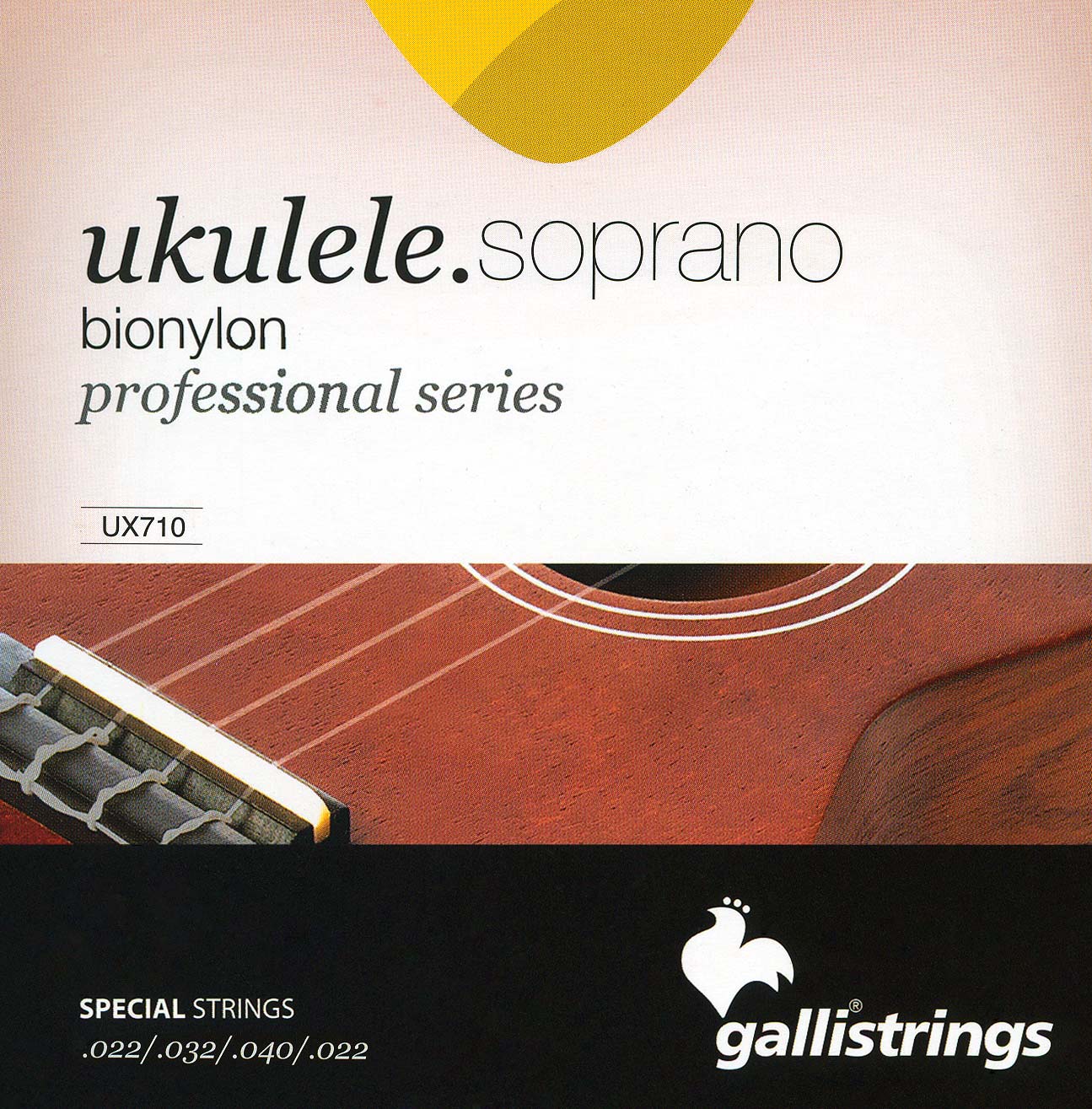 Gallistrings Bionylon Sopran-Ukulele