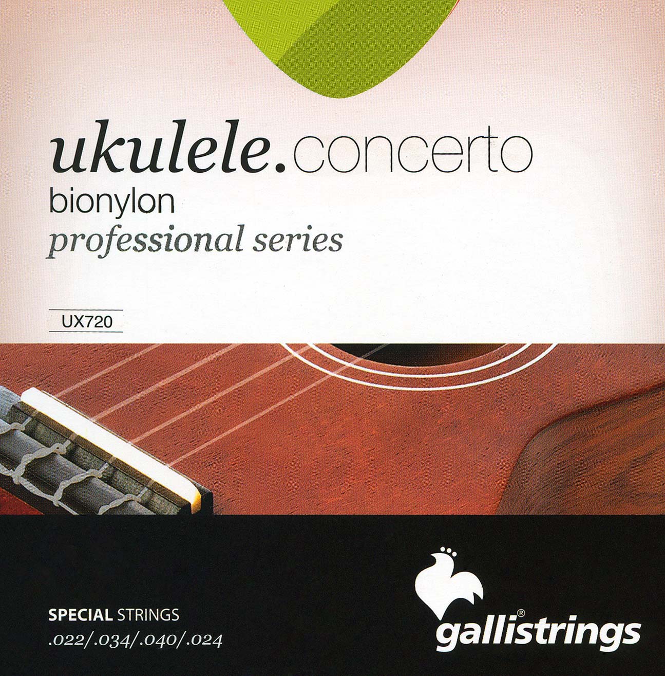 Gallistrings Bionylon Konsert-Ukulele
