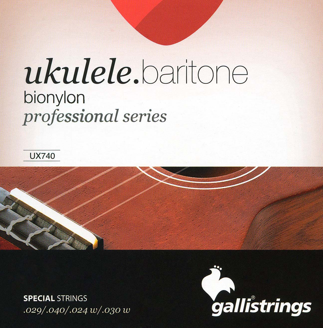 Bionylon - Strenger for bariton-ukulele (Low D)