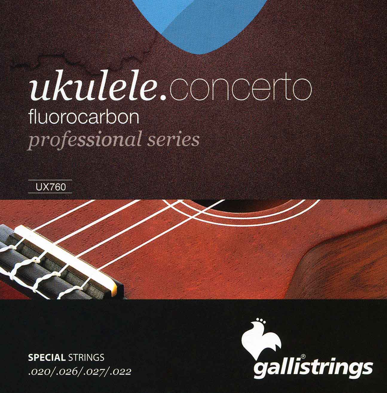 Fluorocarbon - Strenger til konsert-ukulele