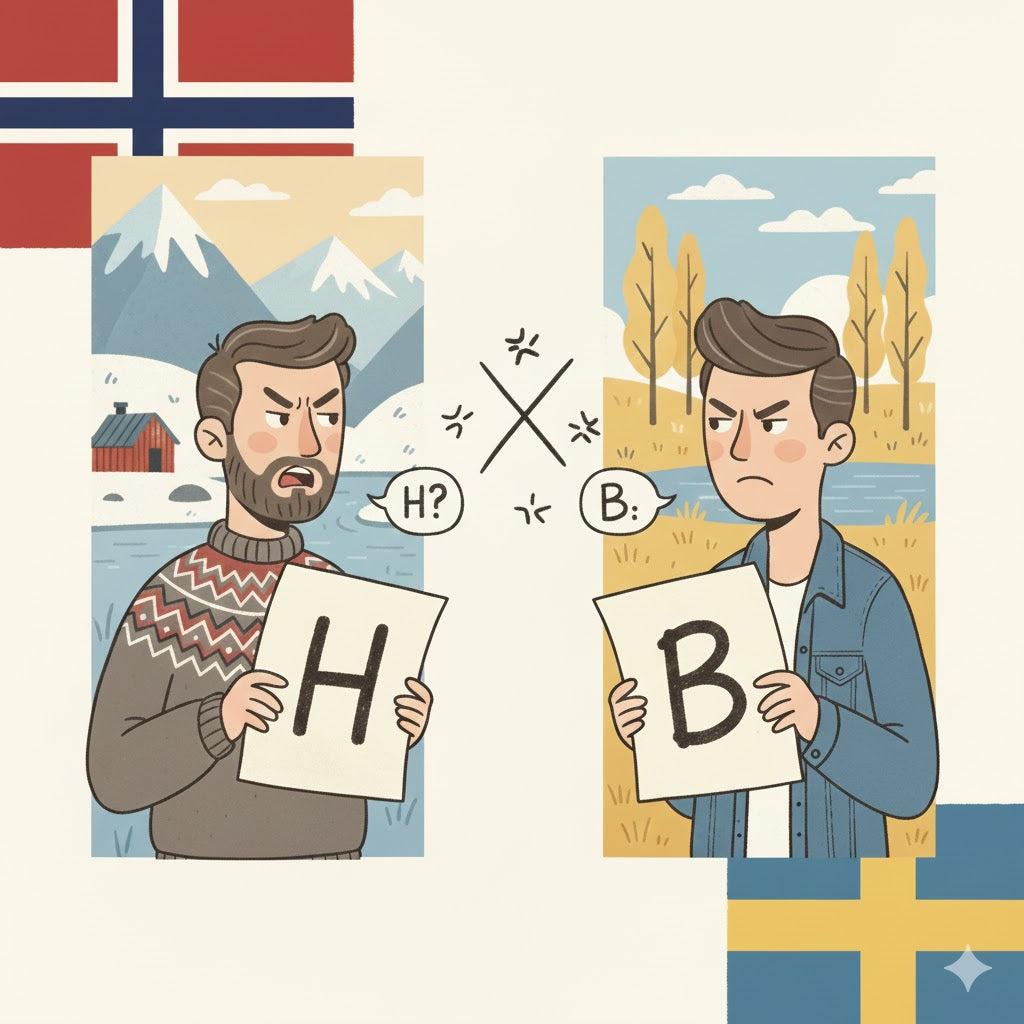 Hvilken tone er B? Kulturkrasjen som deler Norden – og skaper kaos på scenen!