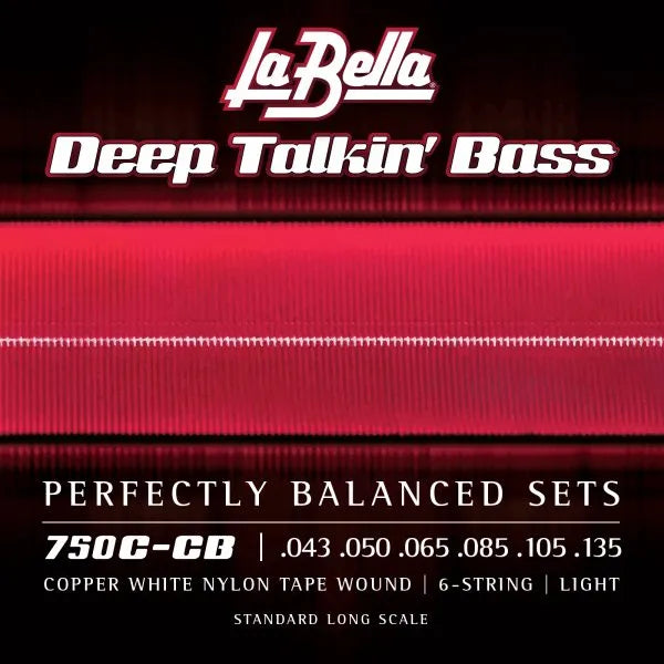 Copper White Nylon - Standard Long Scale - 6 String