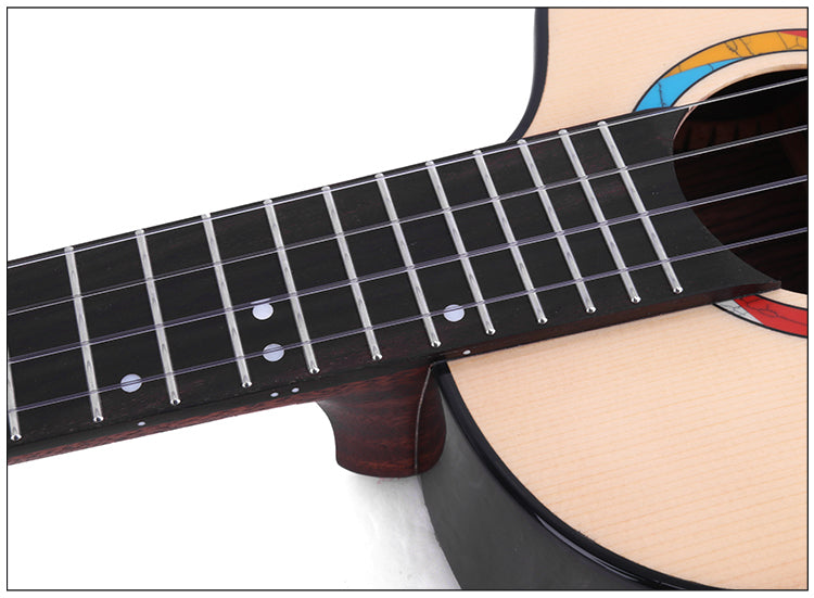 Blankpolert tenor med soft cutaway