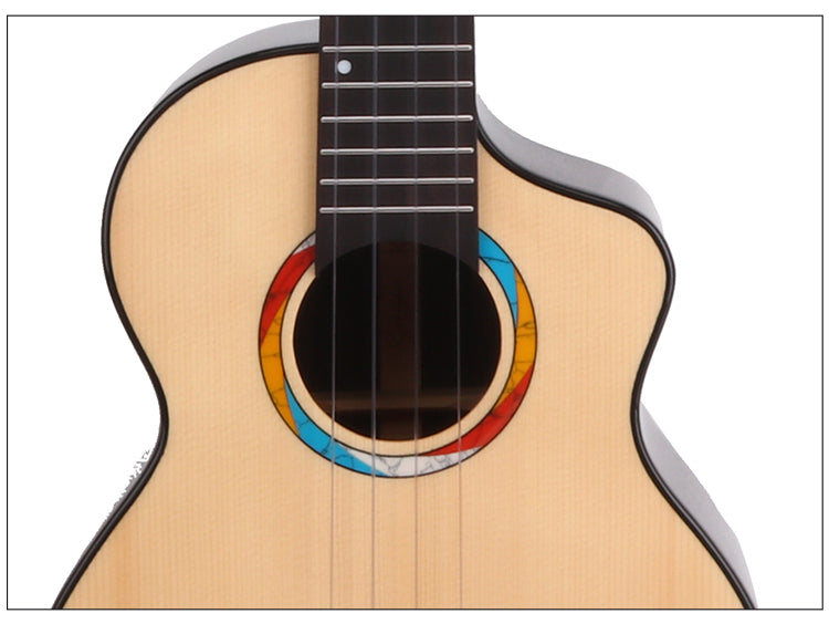 Blankpolert tenor med soft cutaway