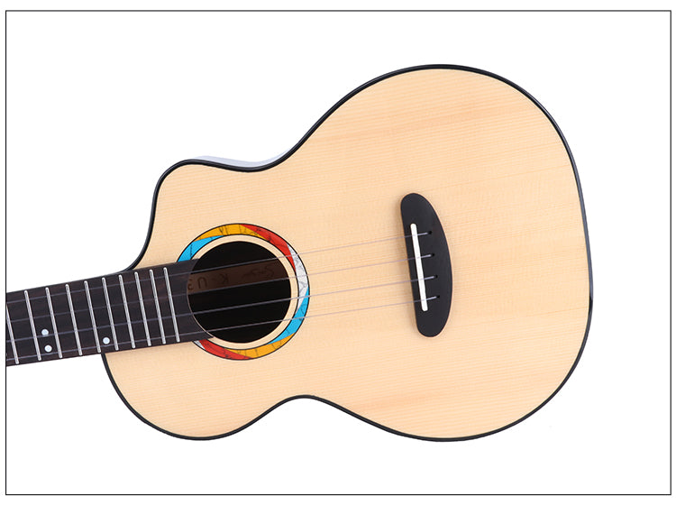 Blankpolert tenor med soft cutaway
