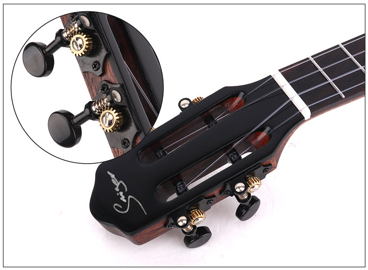 Blankpolert tenor med soft cutaway
