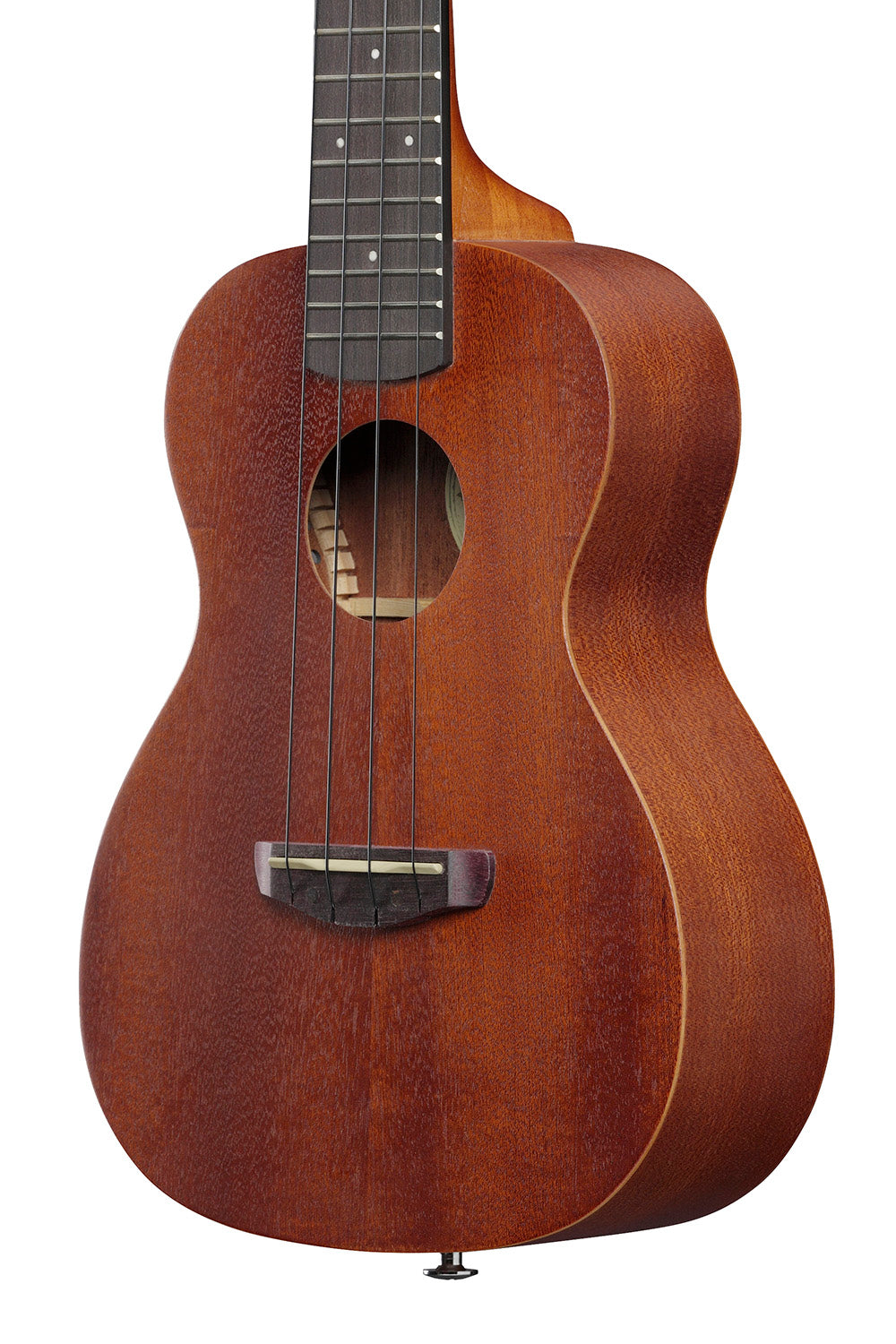 Mahogni med sound port - Konsert-ukulele