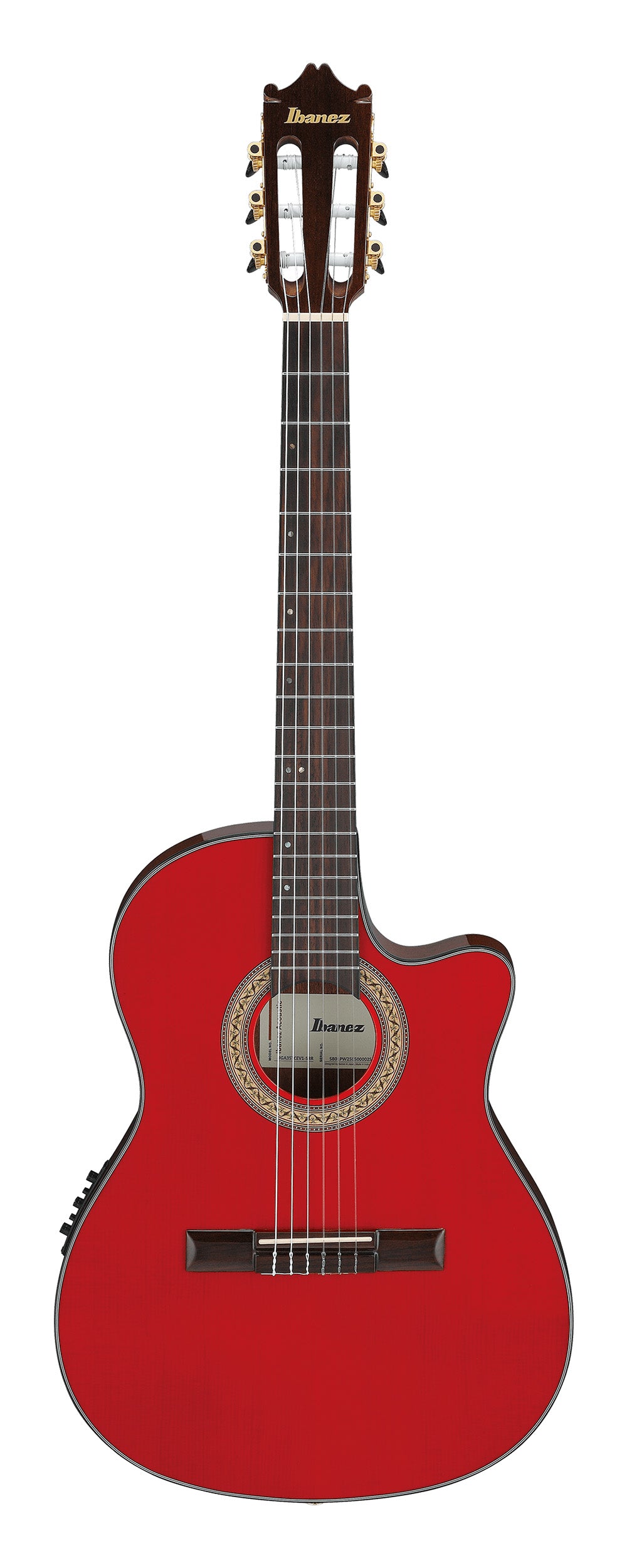 Ibanez GA35TCE-SRR - Sapphire Red High Gloss)