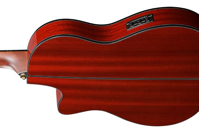 Ibanez GA35TCE-SRR - Sapphire Red High Gloss)