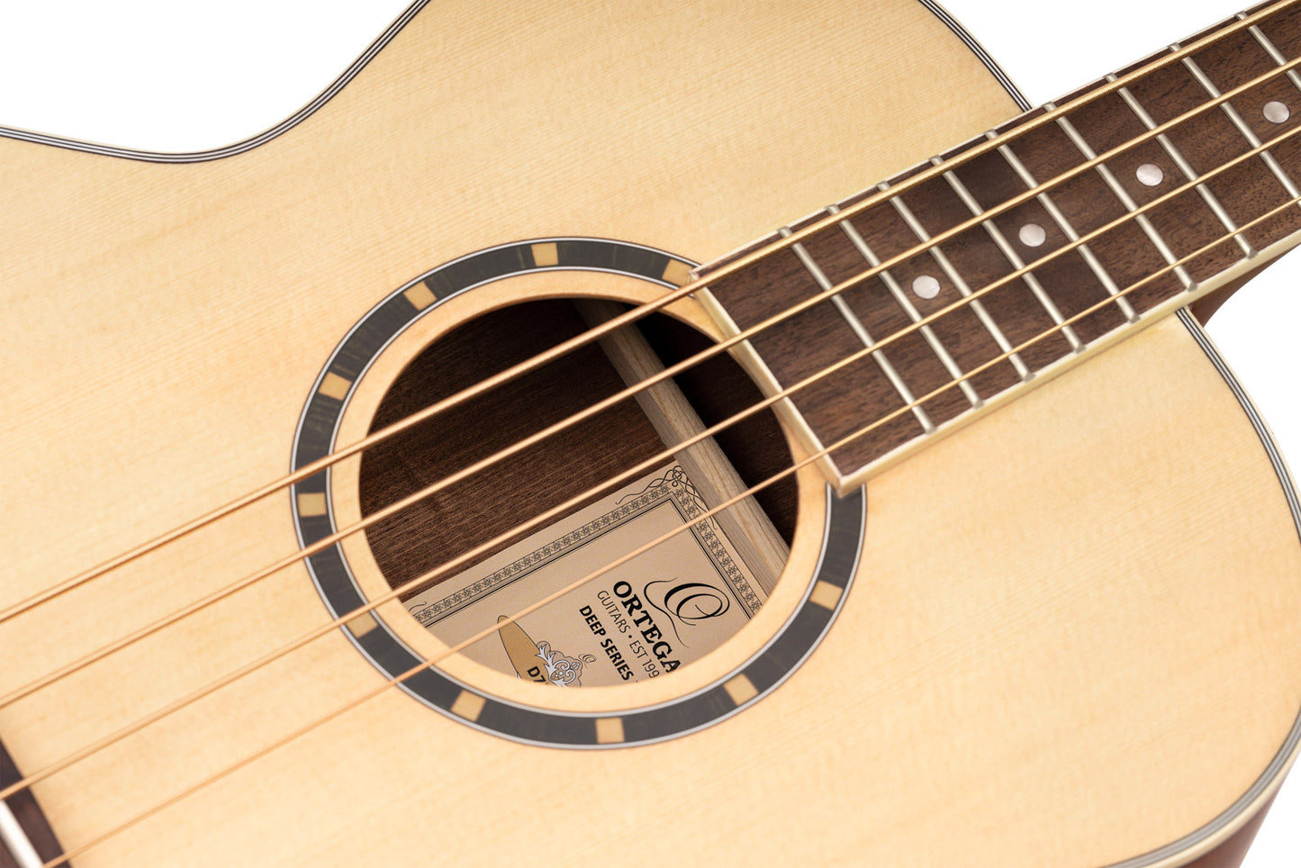 Deep Series 7 Akustisk bass 4-strengs med mikrofon