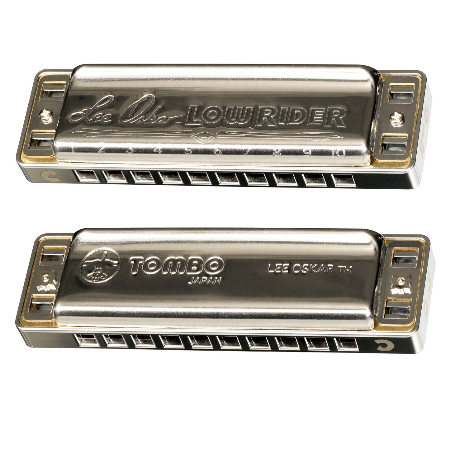 Lee Oskar Low Rider Munnspill – Low C Chrome