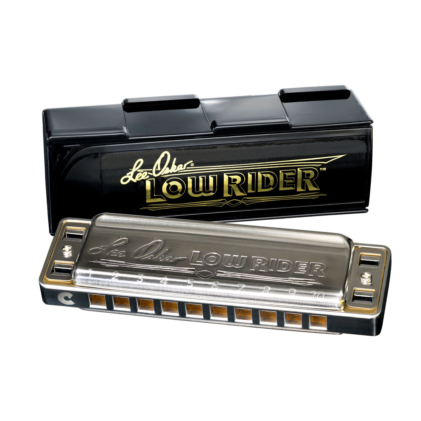 Lee Oskar Low Rider Munnspill – Low C Chrome