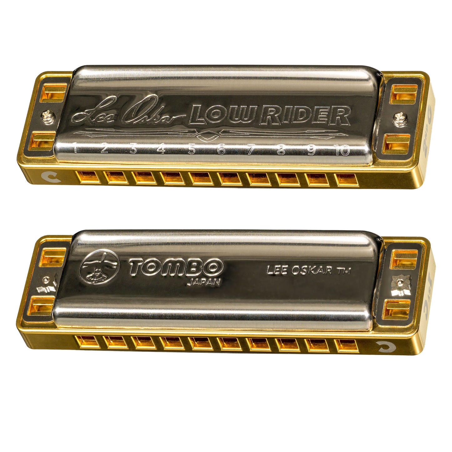 Lee Oskar Low Rider Munnspill – Low C Gold