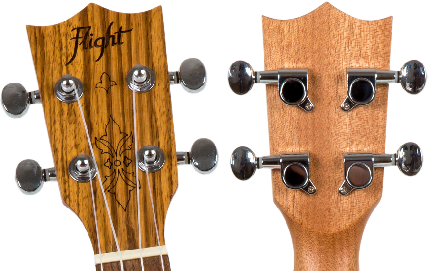 DUS320 Zebrawood - Sopran-ukulele