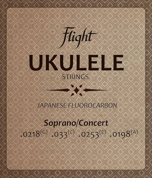 Japanese Fluorocarbon - Strenger til sopran/konsert-ukulele