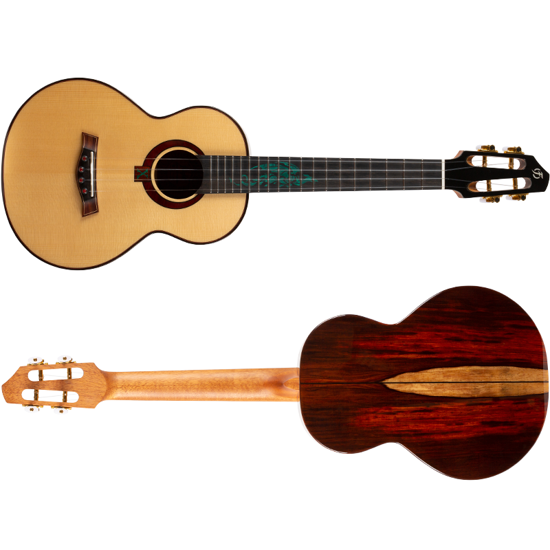 A10 SC Cocobolo Dragon - Tenor-ukulele