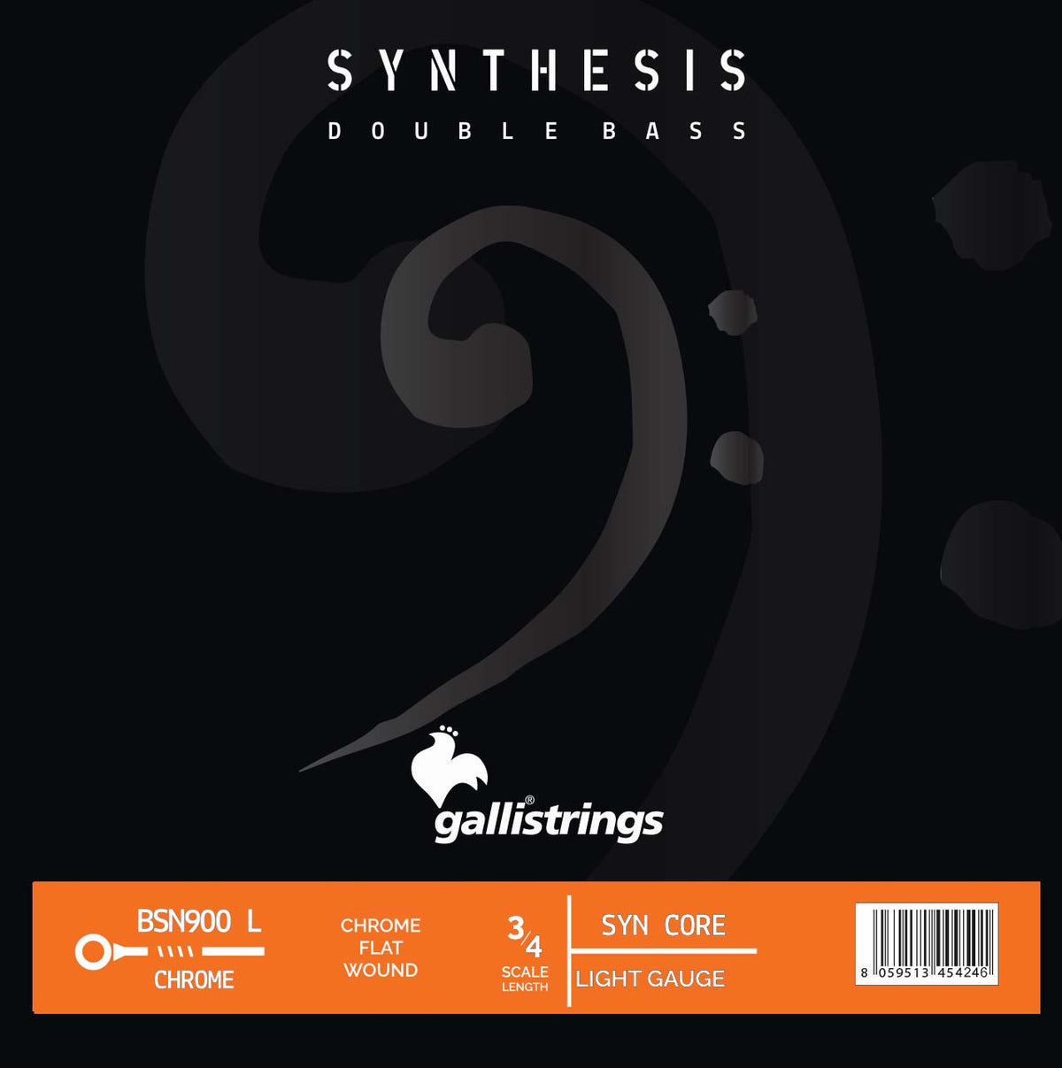 Synthesis Double Bass - Chrome Flat Wound