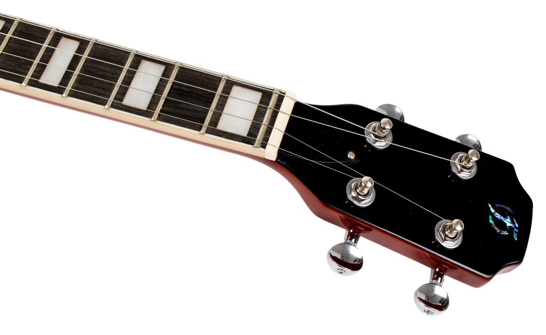 Flight Centurion Vintage Burst Solid Body Electric - Tenor-ukulele