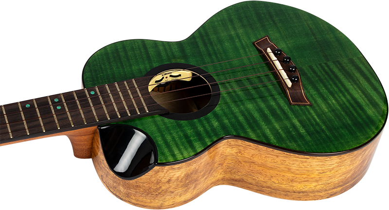 Comet EQ-A Green Tenor Ukulele