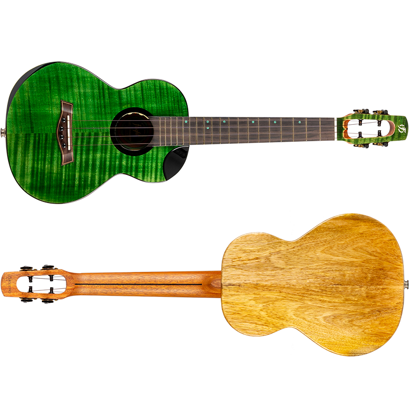 Comet EQ-A Green Tenor Ukulele