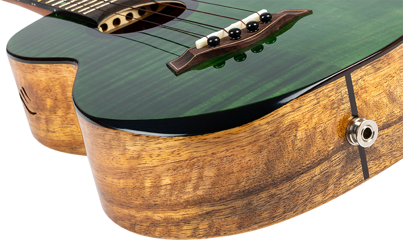 Comet EQ-A Green Tenor Ukulele
