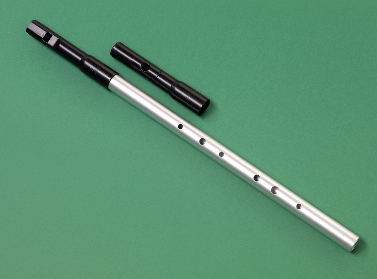 Tony Dixon DX103D – Stembar Tenor D Whistle/Flute Duo (Aluminium Body)