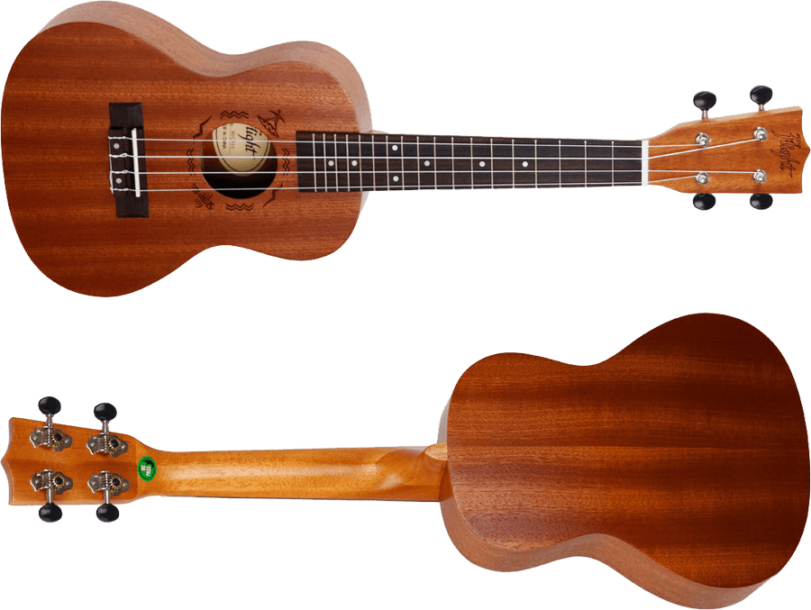 Sapelltre - Konsert-ukulele