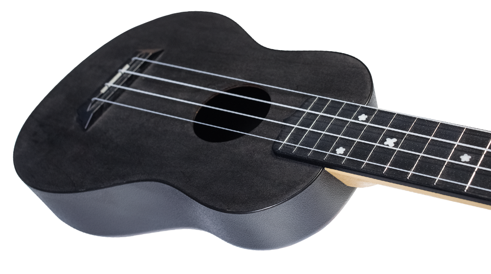 TUS35 Black Travel Soprano Ukulele