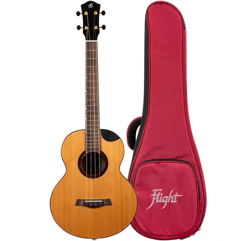 Lily - Bariton-ukulele med stål-strenger