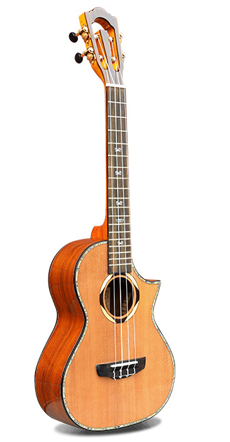 💥 BLACK FRIDAY-KUPP! Smiger K33S-27 Tenor Ukulele (Solid Sedertre & Koa)