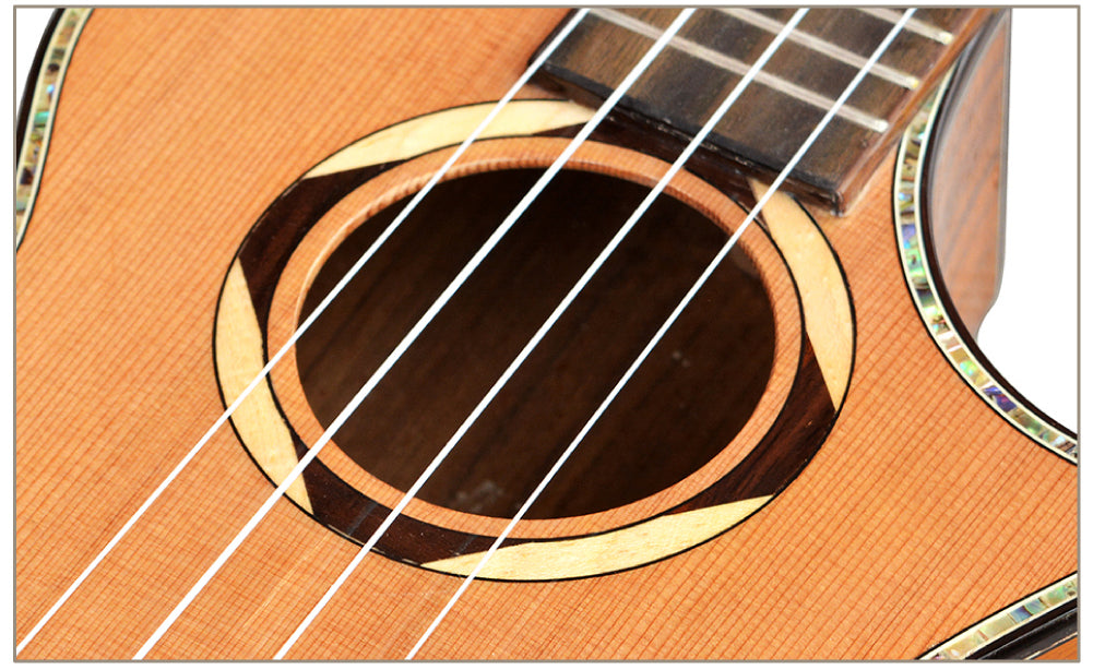 💥 BLACK FRIDAY-KUPP! Smiger K33S-27 Tenor Ukulele (Solid Sedertre & Koa)