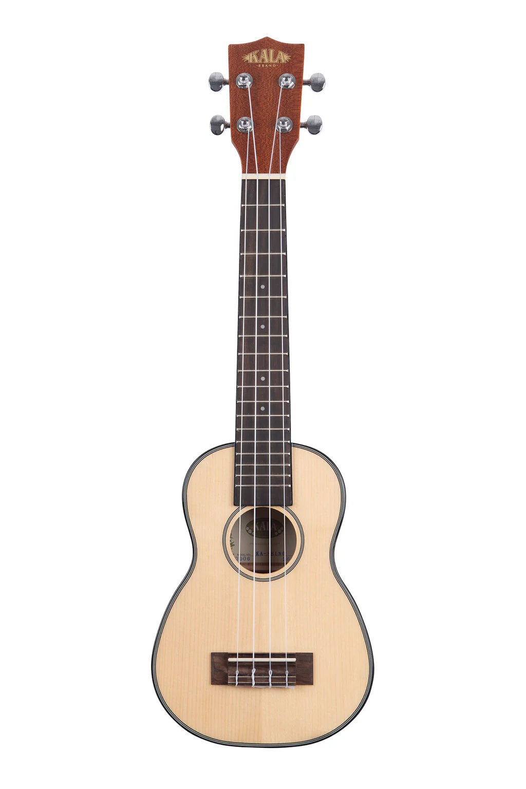Solid Spruce Top - Sopran-ukulele (Longneck)