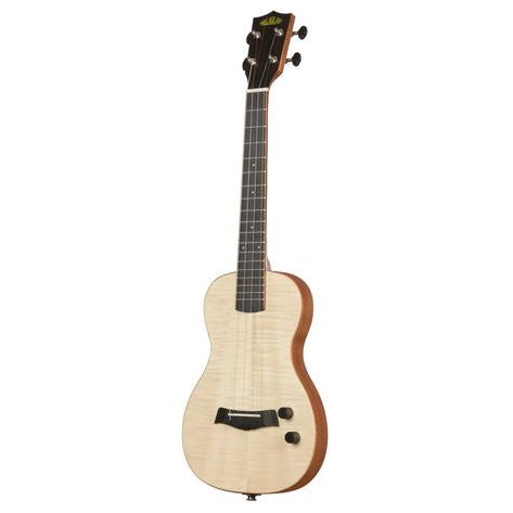 Solid Body Electric Flame Maple Tenor Ukulele