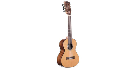 Gloss Solid Cedar Top Acacia 8-String Tenor Ukulele, with Bag (UB-T)
