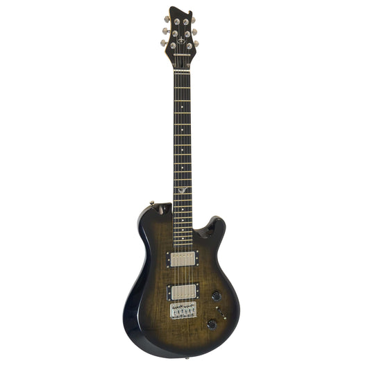 Overhead Electric Black Travel Guitar
