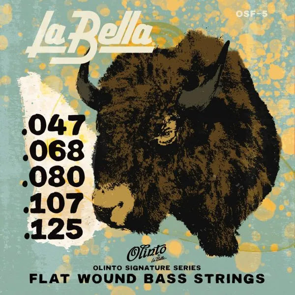Olinto Flat Wound strings 5-string