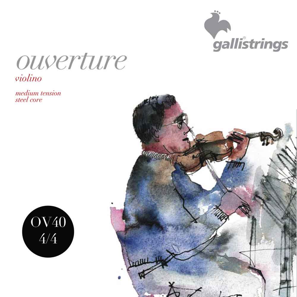 Galli Overture – Fiolinstrenger (Steel/Chrome)