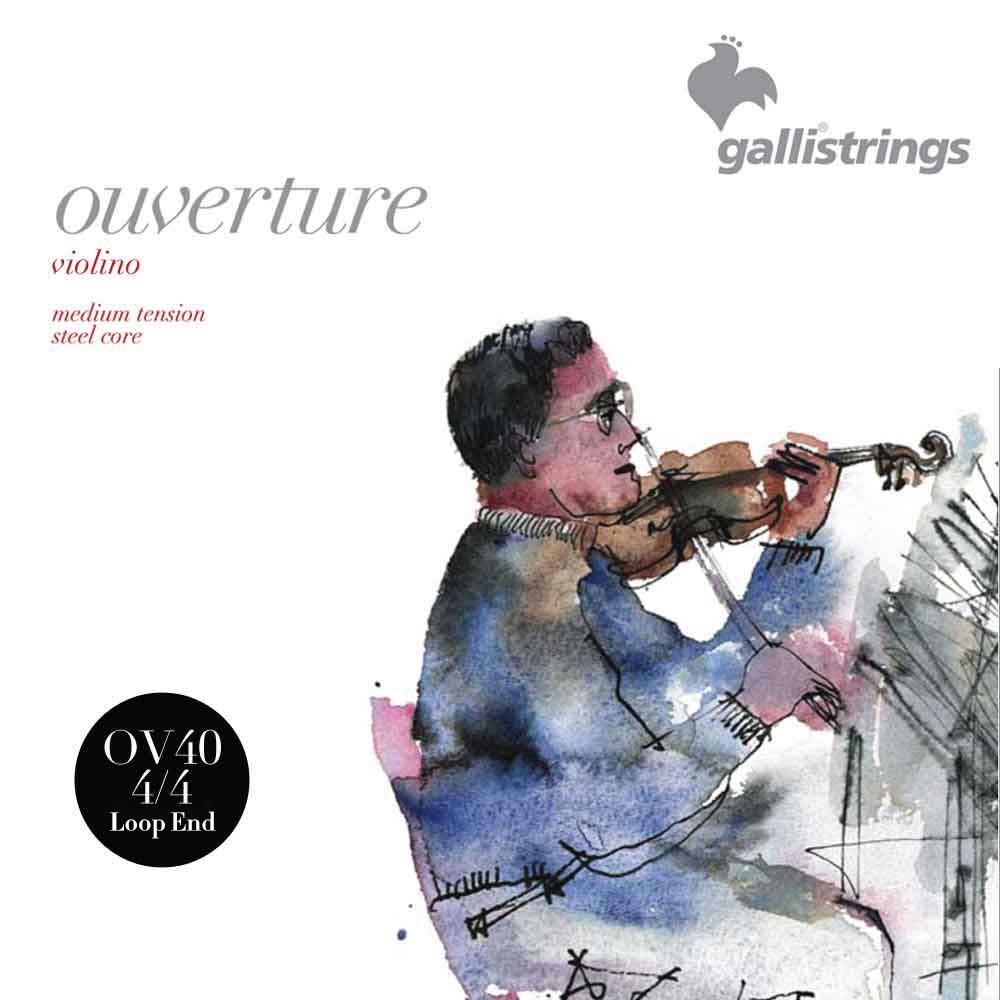 Galli Overture – Fiolinstrenger (Steel/Chrome)