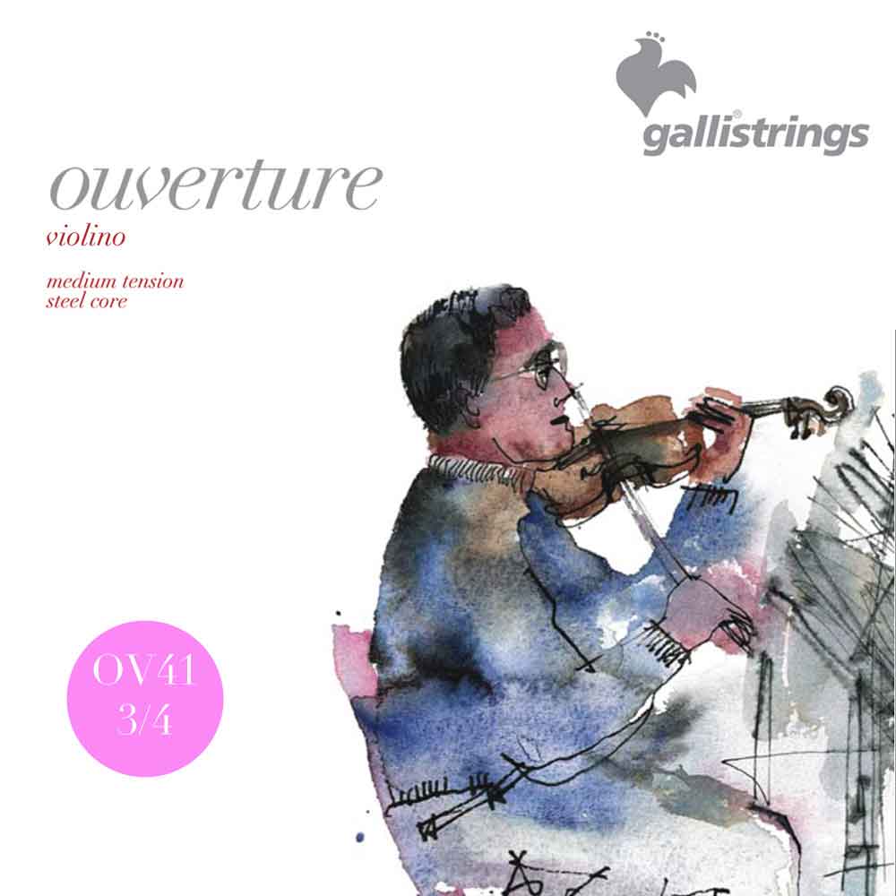 Galli Overture – Fiolinstrenger (Steel/Chrome)