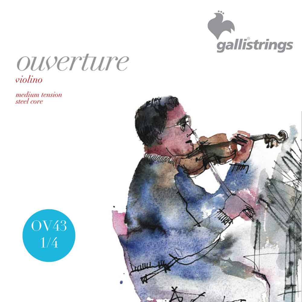 Galli Overture – Fiolinstrenger (Steel/Chrome)