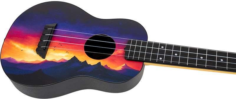 TUC-EE Sunset Concert Travel Ukulele