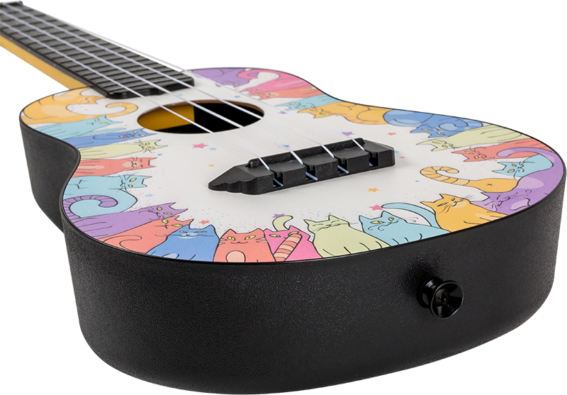 TUC-KITTY Concert Travel Ukulele